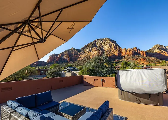 Rooftop Hot Tub Epic Red Rock Views Holiday home