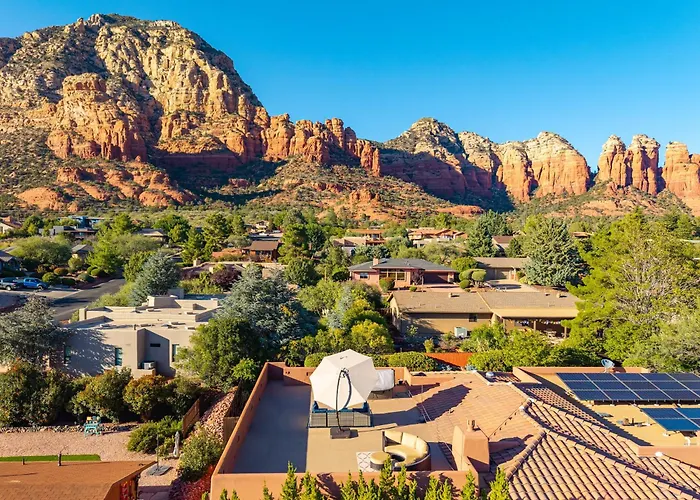 Rooftop Hot Tub Epic Red Rock Views * Sedona