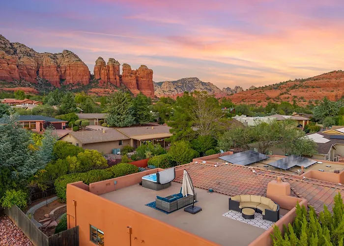 Rooftop Hot Tub Epic Red Rock Views *